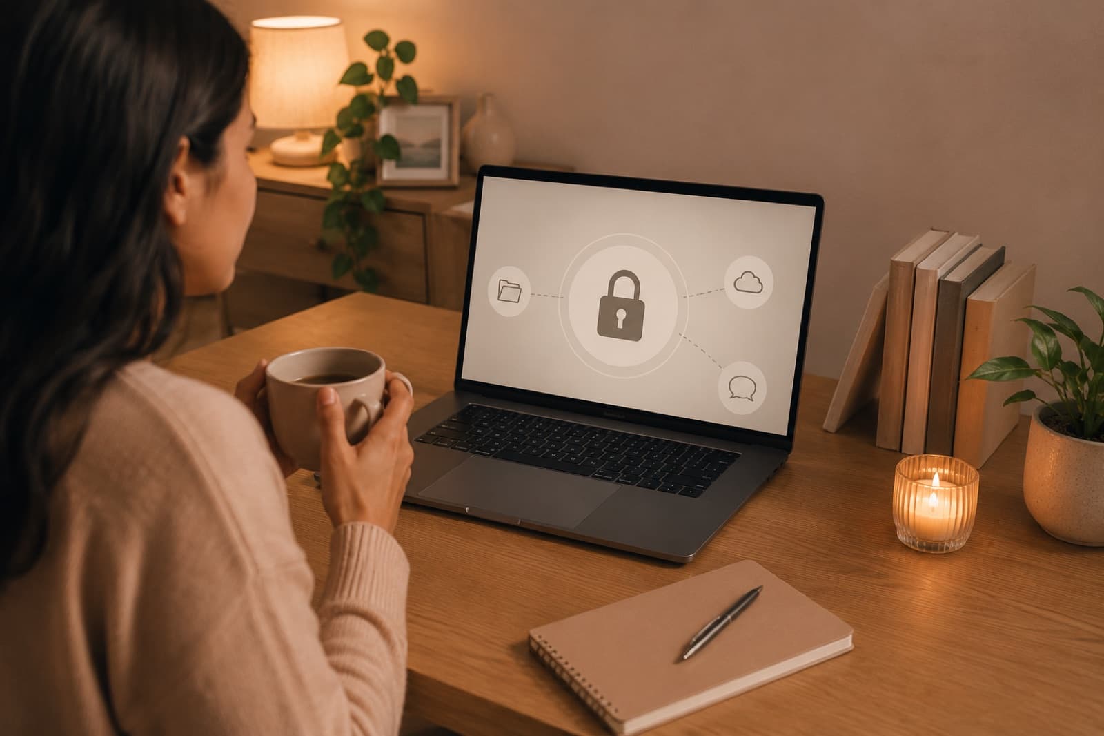 Confidentiality in online therapy: what's protected, what's stored, what isn't.