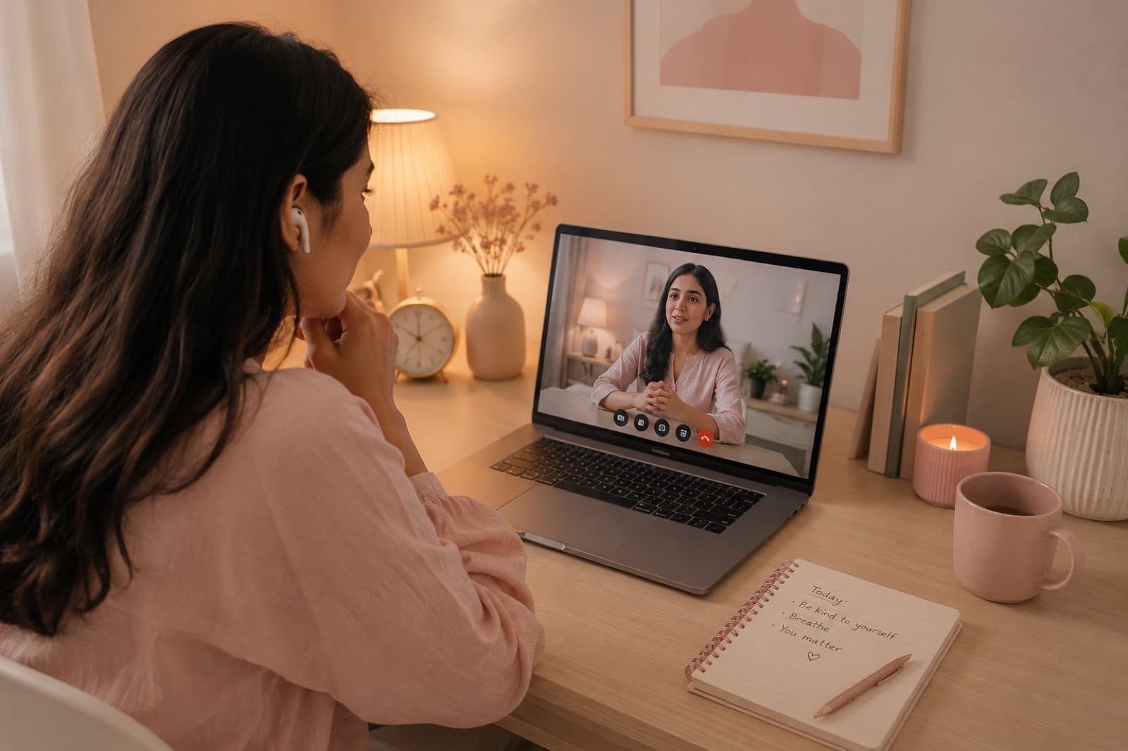 How online therapy actually works (and what your first session looks like).